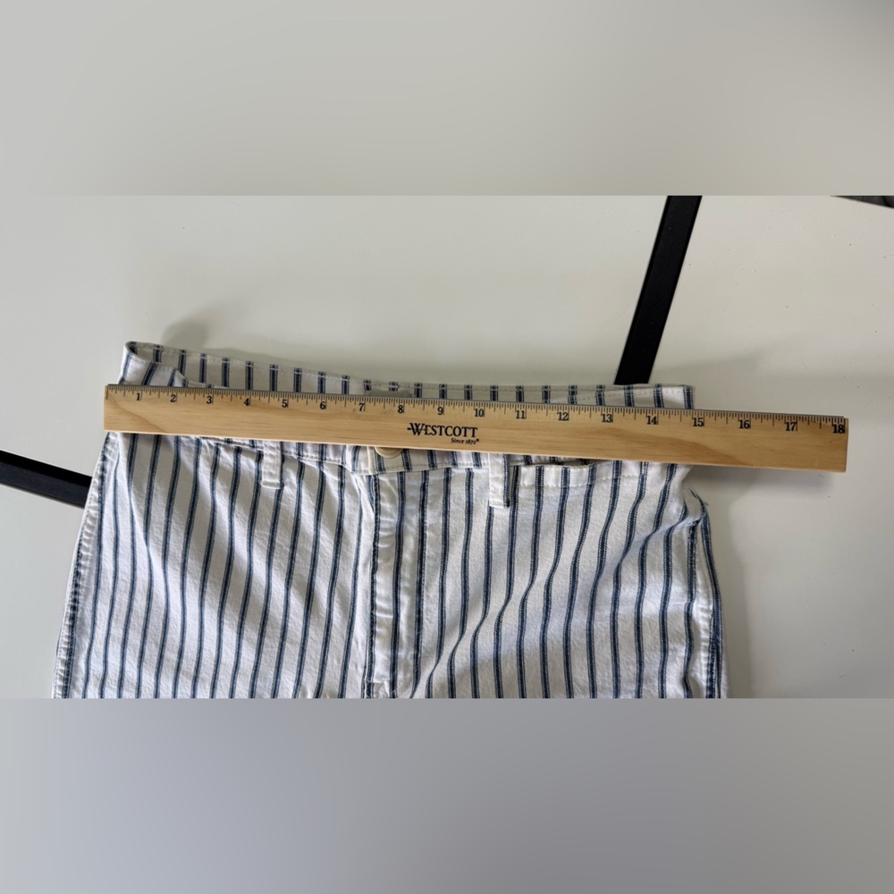 J. Crew "Slim Wide Leg" Striped Pants - Size 27 - Picture 12 of 14